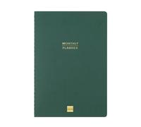 Finocam Haiku Planner mensuel Non daté | 1 Mois par Page | Vert · International - Planner
