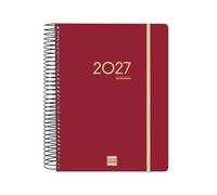 Finocam Ikon Agenda 16 mois 2026 2027 | 1 Jour par Page · Septembre 2026 - Décembre 2027 | Bordeaux · International - Agenda Journalier