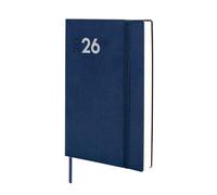 Finocam Mara Agenda 2026 1 jour par page avec couverture souple Mara Bleu catalan