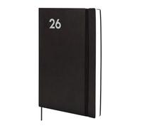 Finocam Mara Agenda 2026 1 jour par page avec couverture souple Mara Noir catalan