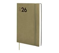 Finocam Mara Agenda 2026 1 jour par page avec couverture souple Mara Vert espagnol (français non garanti)