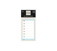 Finocam Notes repositionnables planning Non daté F02 | Vue hebdomadaire horizontale · International - Organisation personnelle