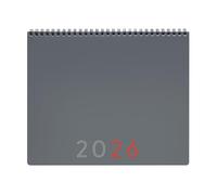 Finocam - Planificateur Agenda + Notes 1 Mois par page + Notes 2026 Janvier 2026 - Décembre 2026 (12 mois) Gris International