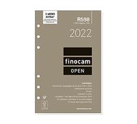 Finocam Recharge annuelle 2022 1 jour par page de janvier 2022 à décembre 2022 (12 mois) 500 - 117 x 181 mm
