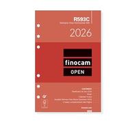 Finocam Recharge annuelle Open 2026 Vue hebdomadaire horizontale janvier 2026 à décembre 2026 (12 mois) Catalan