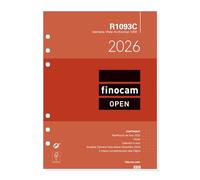 Finocam Recharge annuelle Open 2026 Vue hebdomadaire horizontale janvier 2026 à décembre 2026 (12 mois) Catalan