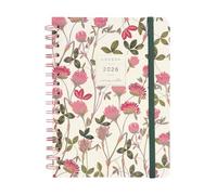 Finocam Recharge annuelle plate 2026 Vue hebdomadaire horizontale janvier 2026 à décembre 2026 (12 mois) Catalan