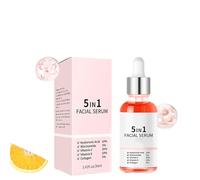 Finones Skin Vitamin Serum,Face and Body Serum,5 In 1 Anti Wrinkle Firming Serums,Wrinkle Lifting and Firming Essence for All Skin Types,Reduce Fine Lines (30ml, 1 Pcs)