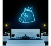 FINOTI enseignes néon Anime intensité Variable, enseignes Lumineuses néon pour décoration Murale, enseignes LED néon pour Filles, Cadeau d'anniversaire, de noël pour Enfants,B
