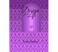 Finouss Planner - Non daté - Semainier vertical - 24h - 12 mois - motif delta violet: Desgin Your Lif