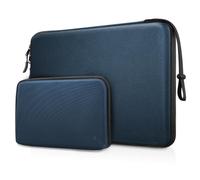 FINPAC Housse avec Pochette d'accessoires pour 13" MacBook Neo A18 Pro, 13" MacBook Air M5 2026 M4 M3 M2, 14" Macbook Pro M5 Pro/Max M4 M3 M2 M1, Anti-Choc Pochette Sacoche avec Sac d'accessoires