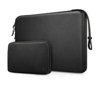 FINPAC Housse avec Pochette d'accessoires pour 15" MacBook Air M4/A3241 M3/A3114 M2/A2941 2025-2023, 16" MacBook Pro M4/M3/M2/M1 2024-2019 A3186 A3403 A2991 A2780 A2485, Anti-Choc Pochette Sacoche