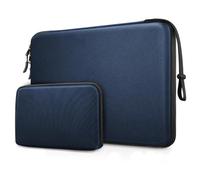 FINPAC Housse avec Pochette d'accessoires pour 15" MacBook Air M5 M4 M3 M2 2026-2023, 16" MacBook Pro M5 Pro/Max M4 M3 M2 M1 2026-2019, Anti-Choc Pochette Sacoche pour 15" Ordinateur Lenovo ASUS Dell