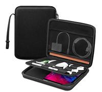 FINPAC Housse pour 11" iPad Air M4 M3 M2 2026-2024, 11" iPad Pro M5 M4, iPad 11 A16, 11" iPad Pro 2022-2018, 10,9" iPad/iPad Air, Sacoche avec Organisateur d'accessoires pour 11" Samsung Tab A11+