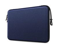 FINPAC Housse pour 16" MacBook Pro M4/M3/M2/M1 Pro/Max 2024-2019, Anti-Choc Pochette de Protection pour 15,6 Pouces ASUS Dell Inspiron Lenovo HP Huawei Acer Chromebook Ordinateur Portable, Marine