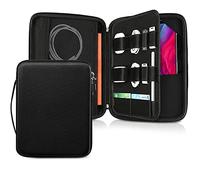 FINPAC Sacoche Housse Protection pour 13" iPad Air M3/M2 2025-2024, iPad Pro 13" M4 2024, iPad Pro 12,9", 13" Surface Laptop, 12" Surface Pro, Portfolio Étui de Rangement pour Tablette et Accessoire