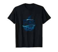 Fins Up: Ocean Adventure pour Les Amateurs de Requins T-Shirt, Homme, Noir, XXL