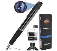 FINSUI Caméra Espion Caméra Cachée Stylo 1080P Mini Caméra de Poche avec Carte SD 32 Go Caméra Stylo avec Enregistrement Vidéo Prise de Photo et 150 Mins d'Autonomie de la Batterie Rechargeable