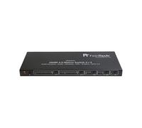 Fintech VMS04201, commutateur matriciel HDMI 2.0 4x2 avec extracteur audio Downcaler Ultra-HD 4K 60Hz HDR, 4 entrées 2 sorties