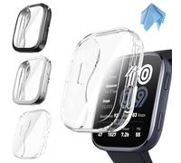 Fintie 3 Pièces Coque Compatible avec Amazfit Bip 6, Protection Écran en TPU Souple