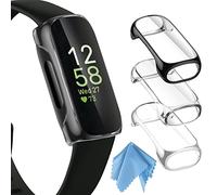 Fintie 3 Pièces Coque Compatible avec Fitbit Inspire 3 / Inspire 2 / Inspire HR, Protection Écran en TPU Souple