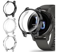 Fintie 3 Pièces Coque Compatible avec Garmin Venu 2S/Vivoactive 4S, Protection Écran en TPU Souple