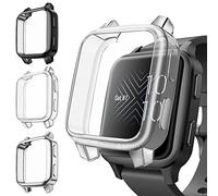 Fintie 3 Pièces Coque Compatible avec Garmin Venu Sq/Sq 2/Sq 2 Music, Protection Écran en TPU Souple