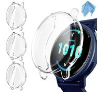 Fintie 3 Pièces Coque Compatible avec Garmin Vivoactive 5, Protection Écran en TPU Souple