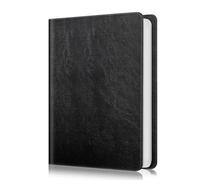 FINTIE Album Photo 10x15cm (4x6 Pouces), 112 Photos (28 Page), Album Photo Portefeuille Portable pour Mariage, Fille/Garçon, Famille, Famille, Noir