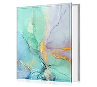 FINTIE Albums Photo 4 x 6 Pouces (10 x 15 cm), 600 Pièces Grande Capacité Album pour les Photos de Vacances de Bébé et Famille Mariage Anniversaire, Marbre Émeraude