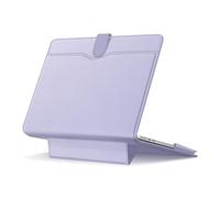 FINTIE Coque Compatible avec MacBook Air 13.6/13.3 Pouces (M5/M4/M3/M2/M1, 2026-2018) et MacBook Pro 13.3" (M2/M1, 2022-2016), Housse Folio avec Fonction de Support, Violet