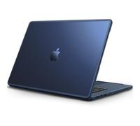 FINTIE Coque Compatible avec MacBook Air 15 Pouces M4 M3 M2 (A3241/A3114/A2941, 2025/2024/2023), Coque Rigide Etui Finition Mate Anti-Empreintes Digitales avec Bord Antichoc, Bleu Givré