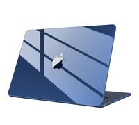 FINTIE Coque Compatible avec MacBook Air 15 Pouces M5 M4 M3 M2 (2026/2025/2024/2023, A3448/A3241/A3114/A2941), Coque Fine et Légère Etui Rigide, Minuit Cristallin(Super-Fin)