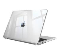 FINTIE Coque Compatible avec MacBook Pro 14 Pouces M5 M4 M3 M2 M1 Pro/Max (2026-2021), Etui Fin Léger Housse de Protection en Plastique Rigide, Transparent Cristallin