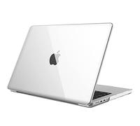 FINTIE Coque Compatible avec MacBook Pro 14 Pouces M5 M4 M3 M2 M1 Pro/Max (2026-2021), Etui Fin Léger Housse de Protection en Plastique Rigide, Transparent Cristallin