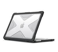 FINTIE Coque Compatible avec MacBook Pro 14 Pouces M5 M4 M3 M2 M1 Pro/Max | pour Version 2026-2021, Coque Hybride, Etui Rigide Robuste, Housse avec Bords Antichoc, Noir