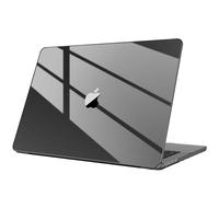 FINTIE Coque Compatible avec MacBook Pro 16 Pouces M5 M4 M3 M2 M1 Pro/Max (2026/2024/2023/2021) - [Ultra Fin&Léger] Coque Transparente Claire et Légère Étui Rigide, Noir Cristallin