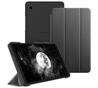 FINTIE Coque Compatible avec Samsung Galaxy Tab A11 8.7 Pouces 2025 et Galaxy Tab A9 8.7” 2023, Etui Fin et Transparent Givré Housse Dure et Légère, Gris Foncé