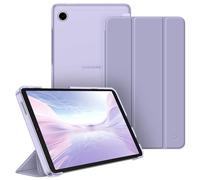 FINTIE Coque Compatible avec Samsung Galaxy Tab A11 8.7 Pouces 2025 et Galaxy Tab A9 8.7” 2023, Etui Fin et Transparent Givré Housse Dure et Légère, Lilas