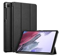 FINTIE Coque Compatible avec Samsung Galaxy Tab A7 Lite 2021 8,7 Pouces - Étui Rigide Housse Fin et Léger Cover Rabat Pliable Pochette pour SM-T225 / T220 / T227, Noir