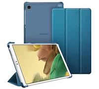 FINTIE Coque Compatible avec Samsung Galaxy Tab A7 Lite 2021 8,7 Pouces - Etui Transparent Mat Housse Léger Pochette Case Cover pour Galaxy Tab A7 Lite SM-T225 / T220 / T227, Bleu Canard