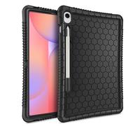 FINTIE Coque de Protection en Silicone pour Samsung Galaxy Tab S9 FE 5G 10,9"/Galaxy Tab S9 11" 2023, série Honey Comb Series légère et résistante aux Chocs, adaptée aux Enfants, Noir