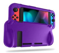 FINTIE Coque en Silicone pour Nintendo Switch Violet