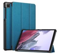 Fintie Coque Fine pour Samsung Galaxy Tab A7 Lite 8,7" modèle 2021 (SM-T220/T225/T227), Coque arrière Rigide Ultra Fine et légère à Trois Volets, Bleu Marine