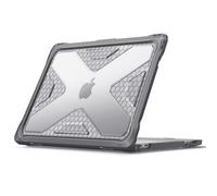 FINTIE Coque Hybride Compatible avec MacBook Neo 13 Pouces 2026 (Puce A18 Pro, Modèle A3404), Etui Rigide Robuste avec Bords Antichoc, Protection Renforcé, Gris