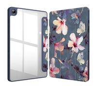 Fintie Coque Hybride Mince pour Samsung Galaxy Tab A9 Plus/A9+ 5G 11 Pouces modèle 2023 (SM-X210/X216/X218), Coque Antichoc avec Coque arrière Transparente Transparente, Veille/réveil Automatique