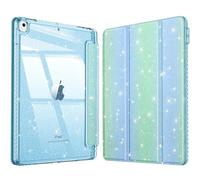 FINTIE Coque Pailletée pour iPad 9e/8e/7e Génération 10.2" (2021/2020/2019)