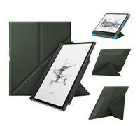 FINTIE Coque pour 10.3" Boox Note Air5 C 2025 et Note Air4 C/Air3 C, Etui Fin avec Fermeture Magnétique, Housse Multiposition Verticale et Horinzontale, Vert Alpin