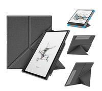 FINTIE Coque pour 10.3" Boox Note Air5 C 2025 et Note Air4 C/Air3 C, Etui Fin avec Fermeture Magnétique, Housse Multiposition Verticale et Horinzontale, Gris