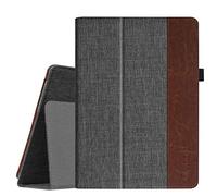 FINTIE Coque pour Huawei Mediapad M3 Lite 10 - Folio Cuir PU Stand Housse Etui Case Cover avec Fonction Sommeil/Réveil Automatique, Denim Charcoal